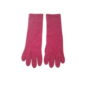 Hannah‎ Rose Pink  Cashmere Gloves Women's